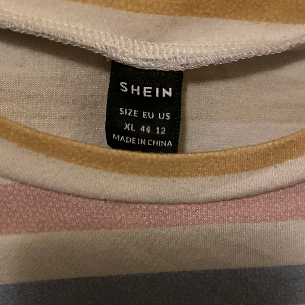 SHEIN Multicolor Striped Top